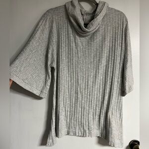 Short Sleeved Loose Turtleneck